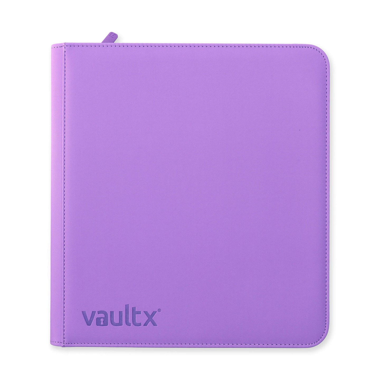 Vault X 12-Pocket Premium Zip Binder - Just Purple