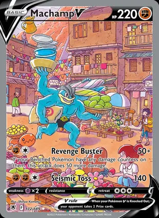 Pokemon Alternate Art (172/189) Machamp V