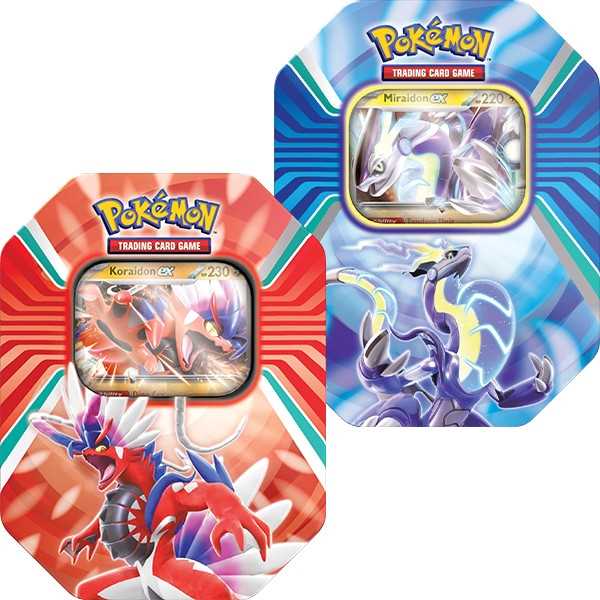 Pokémon Paldea Legends Tin (Assorted)