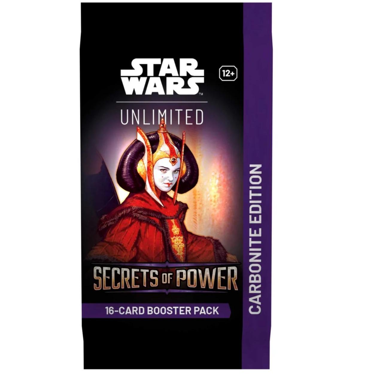Star Wars Unlimited: Secrets Of Power CARBONITE EDITION Booster Pack
