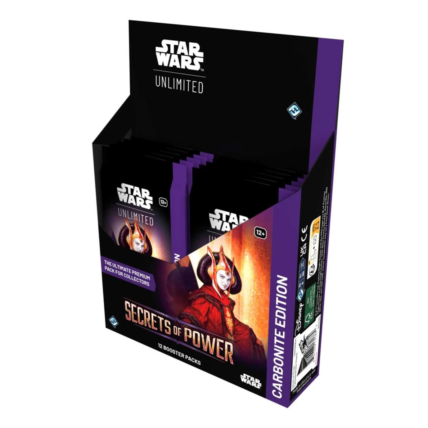 Star Wars Unlimited: Secrets Of Power CARBONITE EDITION Booster Pack