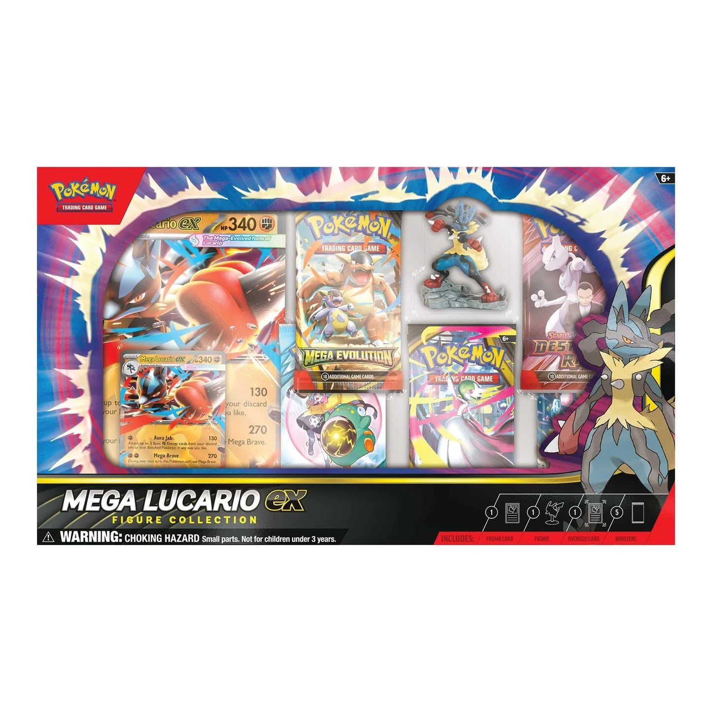 *SUB EXCLUSIVE* Pokémon Mega Lucario ex Figure Collection