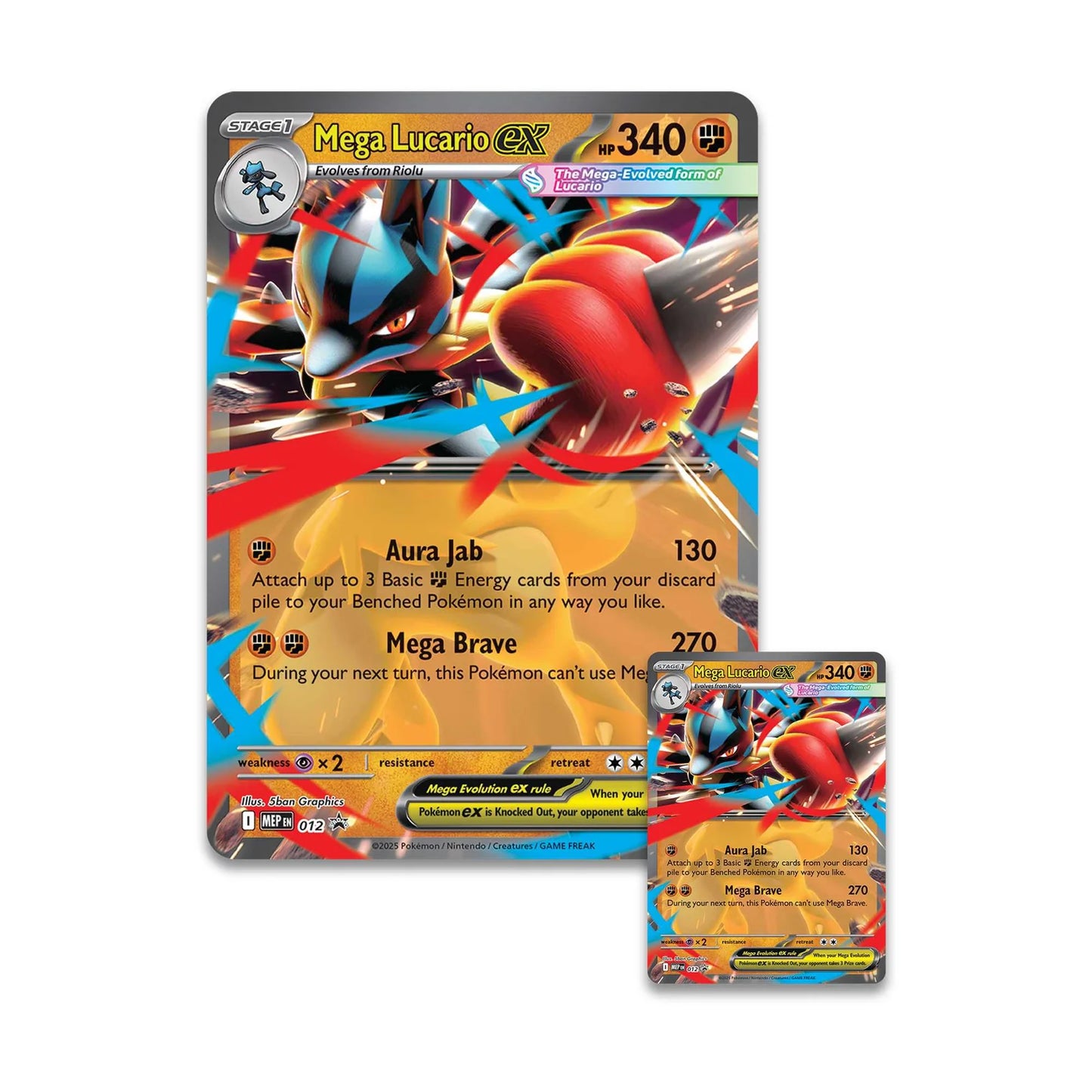 *SUB EXCLUSIVE* Pokémon Mega Lucario ex Figure Collection