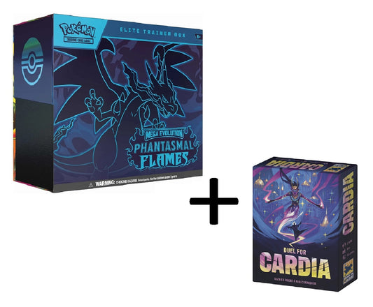*SUB EXCLUSIVE* Pokémon Phantasmal Flames Elite Trainer Box - PRE-ORDER BUNDLE!