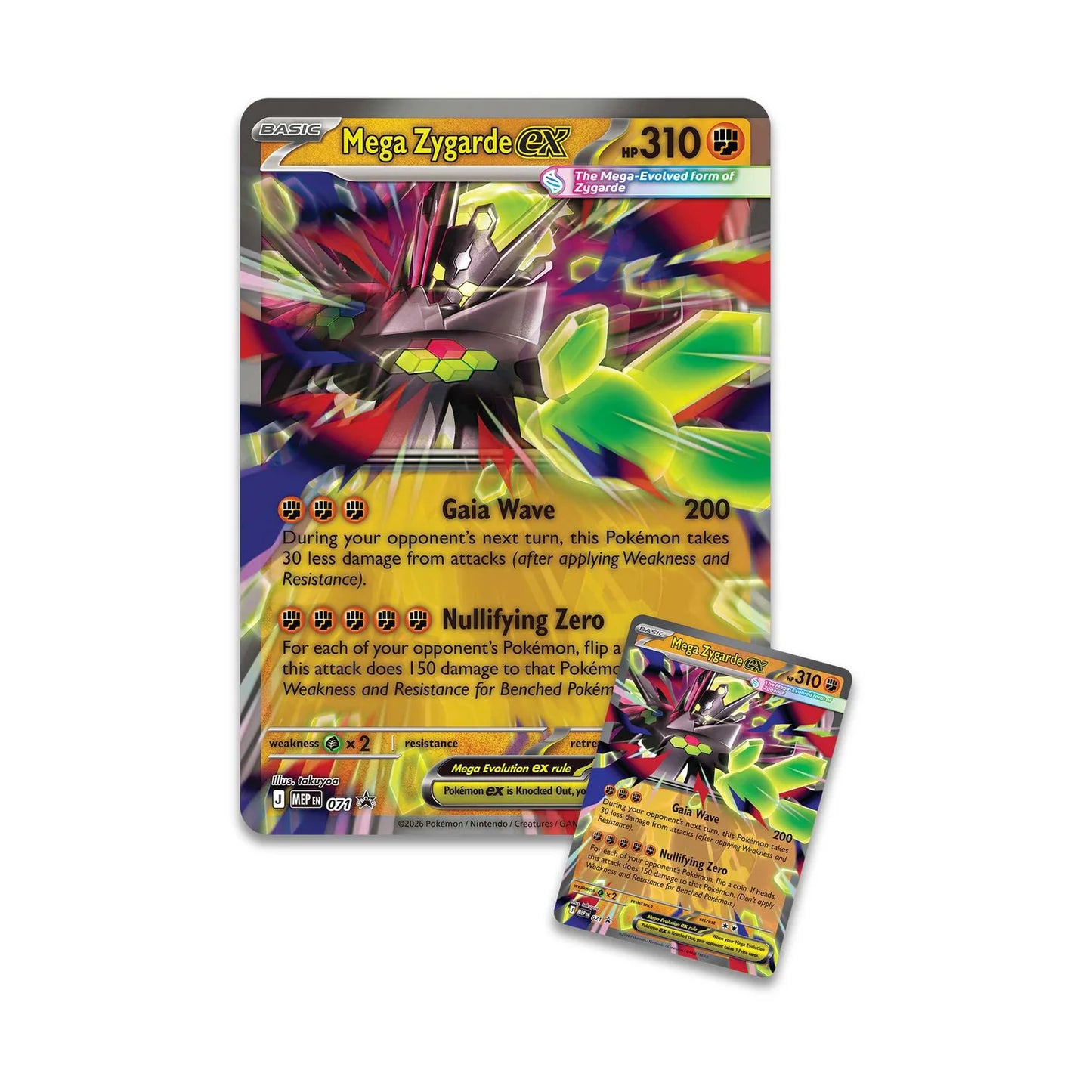 Pokémon Mega Zygarde ex Premium Collection