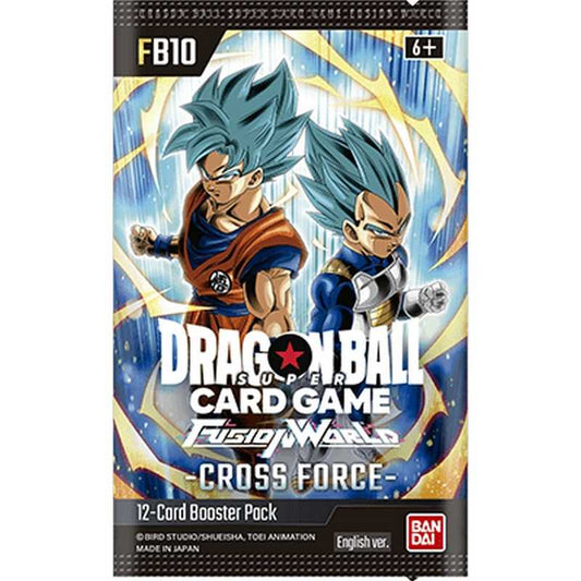 Dragonball Super Card Game: Fusion World (FB-10) Cross Force Booster Pack