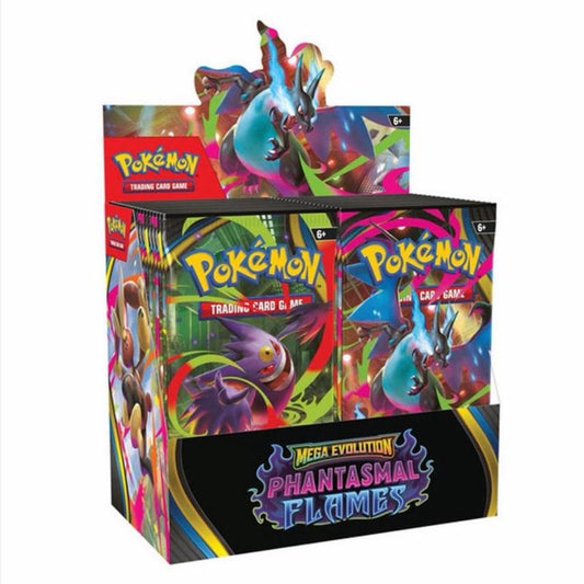 Pokémon Phantasmal Flames Booster Box (36 Packs)
