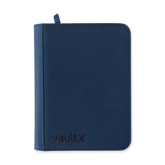 Vault X 4-Pocket Premium Zip Binder - Royal Blue