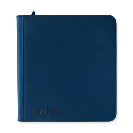 Vault X 12-Pocket XL Premium Zip Binder - Royal Blue